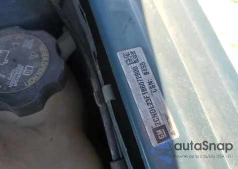 2008 Chevrolet Equinox Ls from USA, damaged, VIN 2CNDL23F186072800